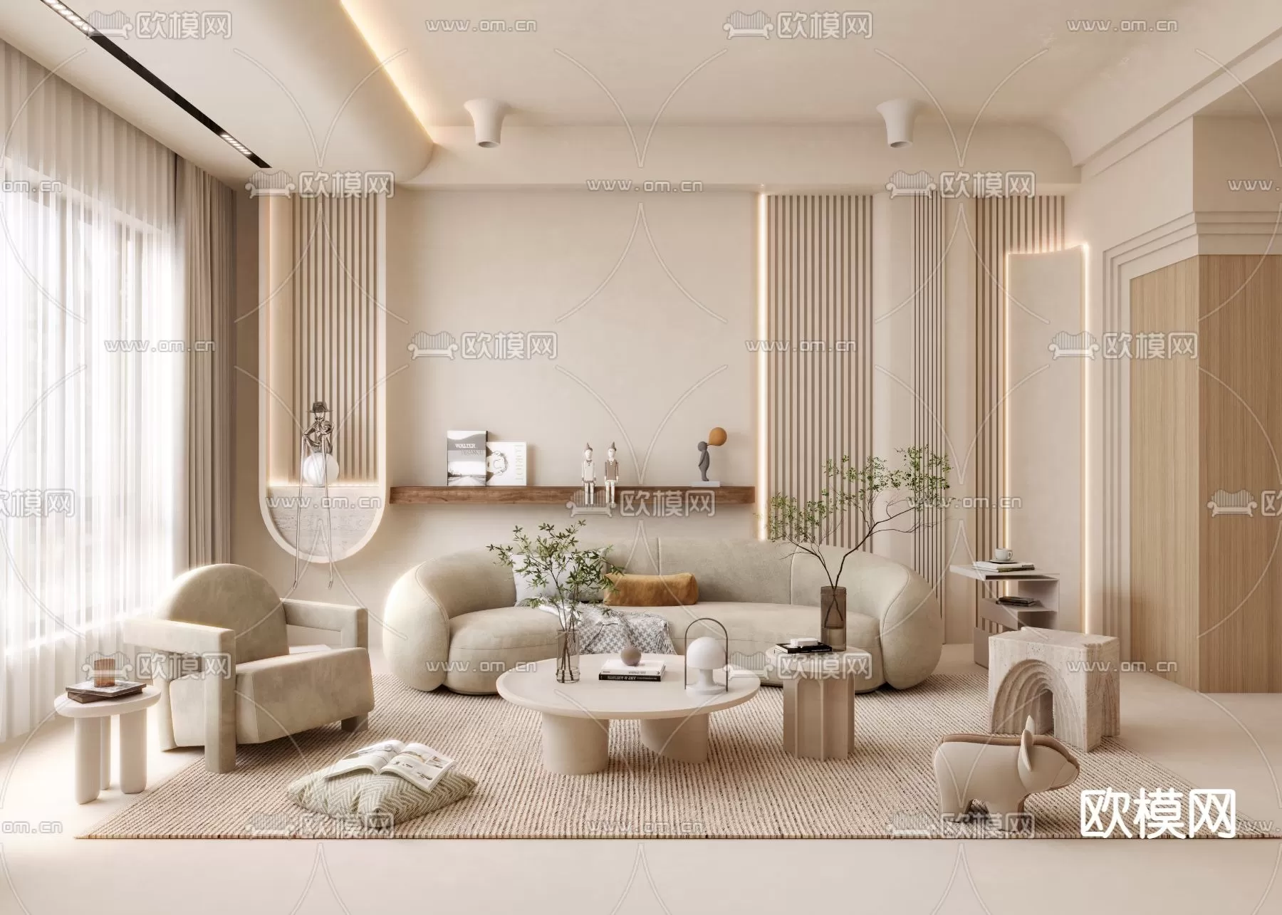 LIVING ROOM 3D SCENES – BLOCKS – 259 – PRO LIVING ROOM 3D SCENES – BLOCKS – 259 – PRO