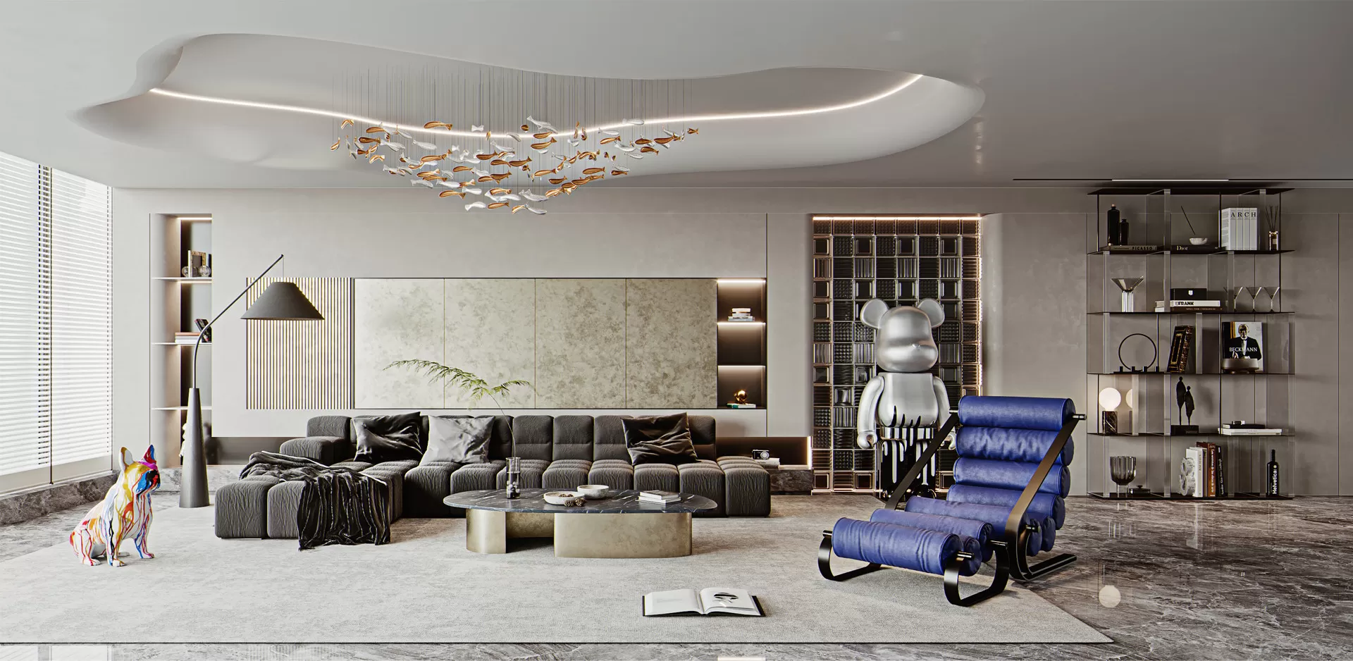 LIVING ROOM 3D SCENES – BLOCKS – 267 – PRO LIVING ROOM 3D SCENES – BLOCKS – 267 – PRO