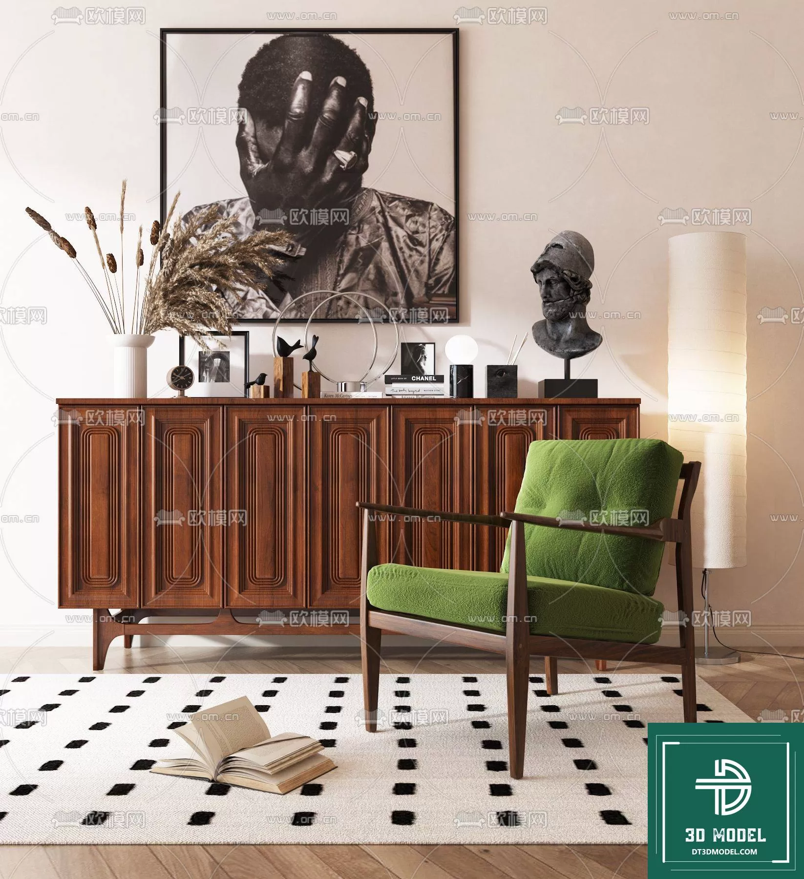 LIVING ROOM 3D SCENES – BLOCKS – 296 – PRO LIVING ROOM 3D SCENES – BLOCKS – 296 – PRO