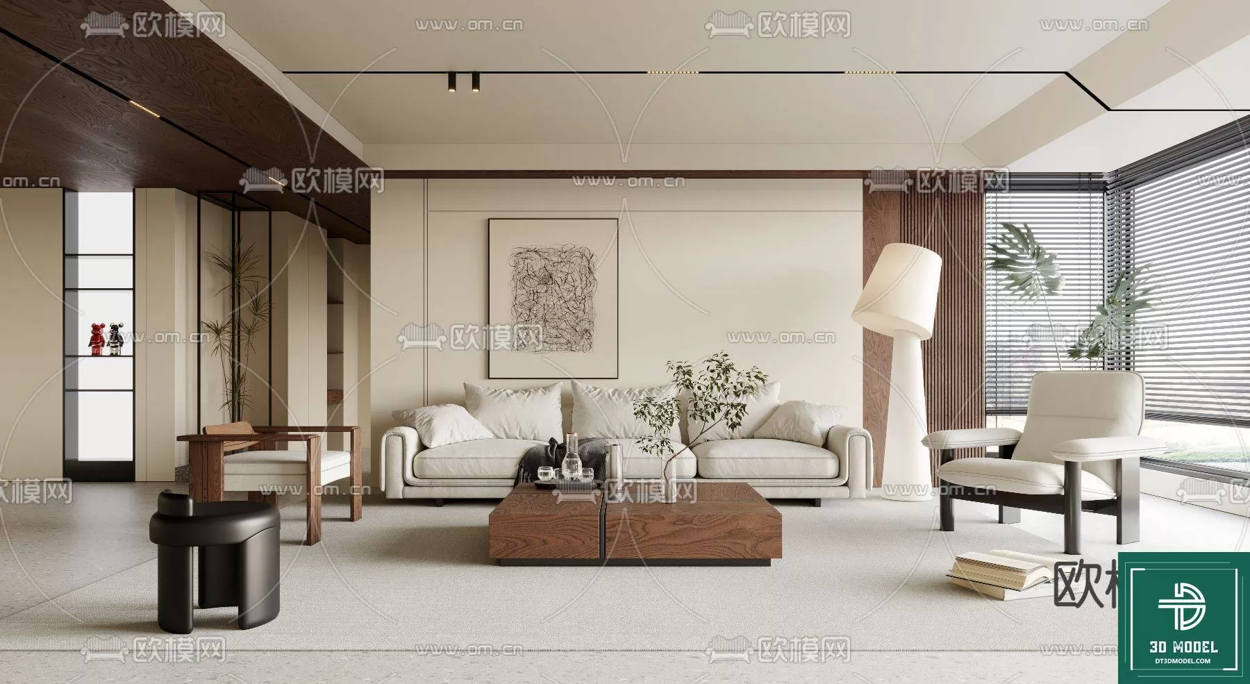 LIVING ROOM 3D SCENES – BLOCKS – 303 – PRO LIVING ROOM 3D SCENES – BLOCKS – 303 – PRO