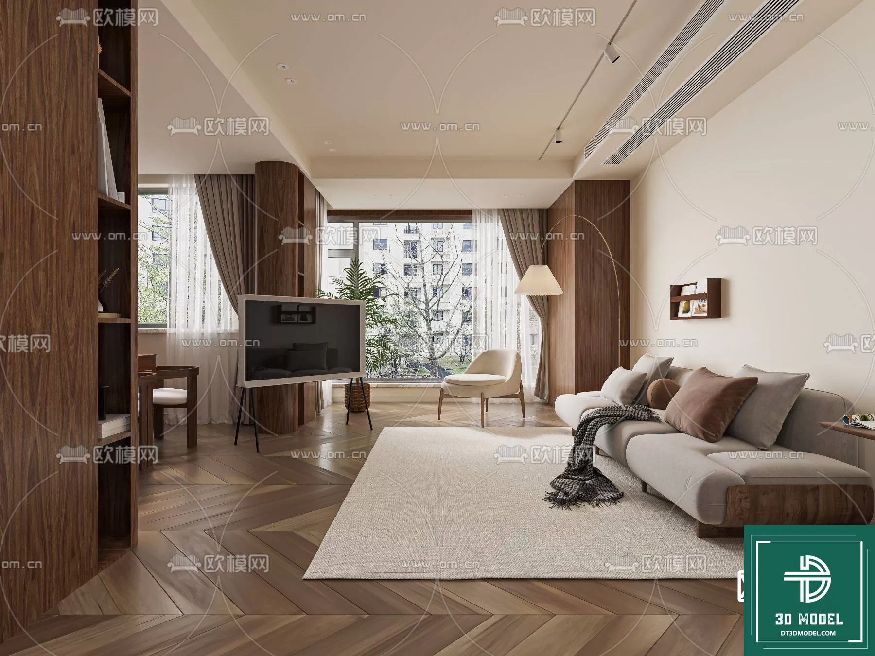 LIVING ROOM 3D SCENES – BLOCKS – 305 – PRO LIVING ROOM 3D SCENES – BLOCKS – 305 – PRO