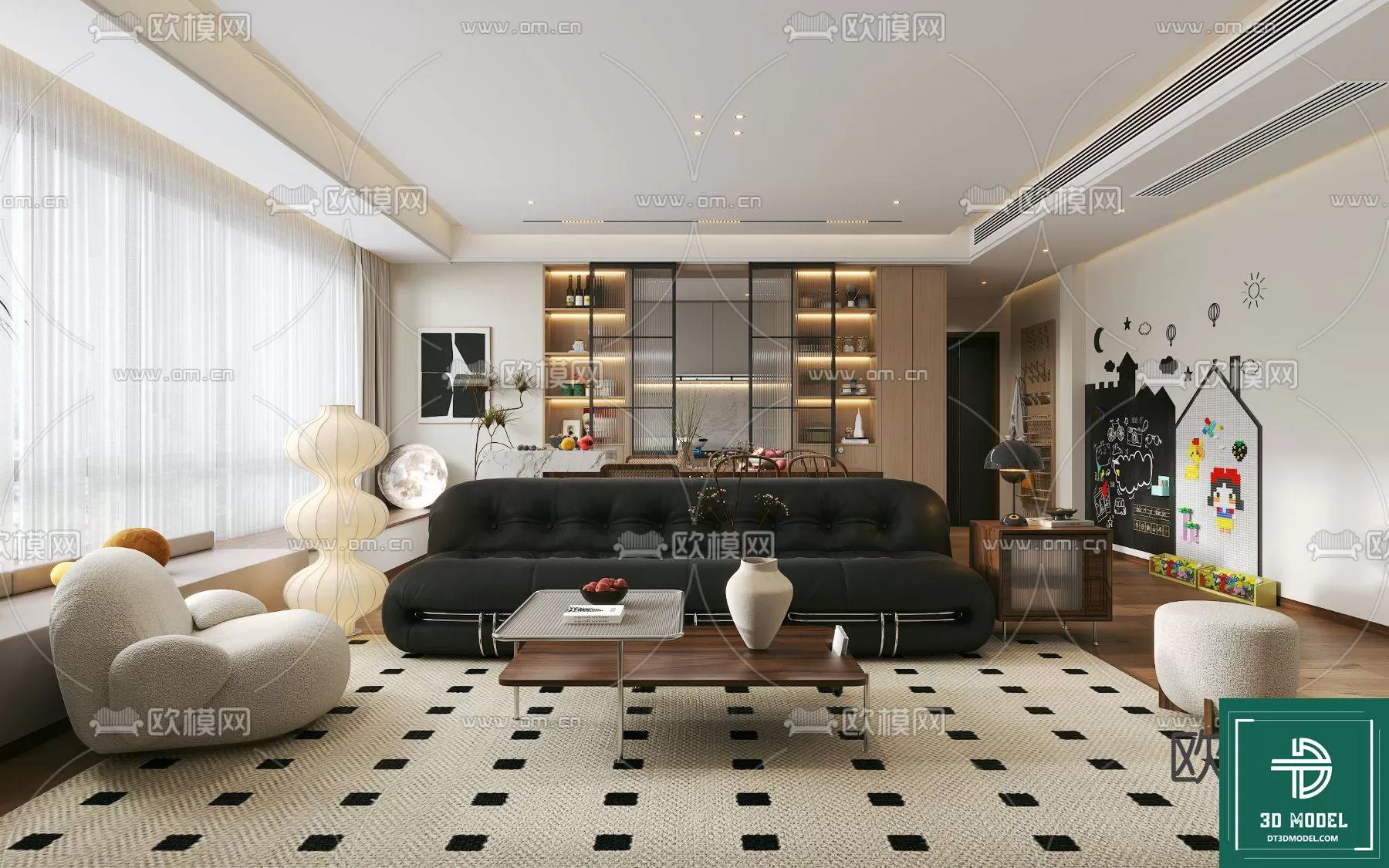 LIVING ROOM 3D SCENES – BLOCKS – 312 – PRO LIVING ROOM 3D SCENES – BLOCKS – 312 – PRO