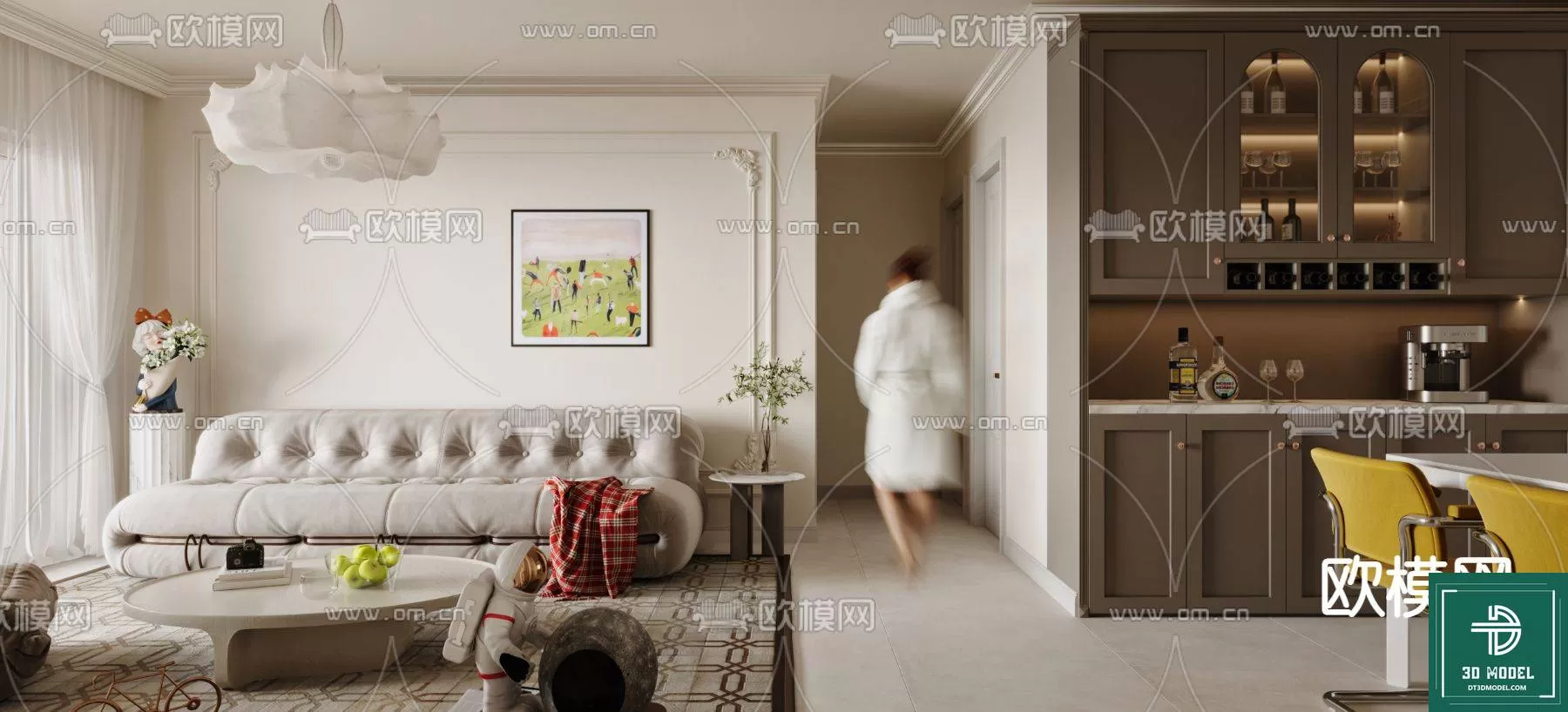 LIVING ROOM 3D SCENES – BLOCKS – 343 – PRO LIVING ROOM 3D SCENES – BLOCKS – 343 – PRO