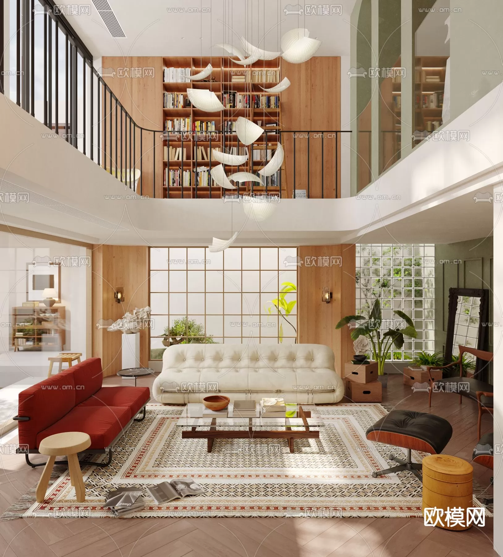 LIVING ROOM 3D SCENES – BLOCKS – 345 – PRO LIVING ROOM 3D SCENES – BLOCKS – 345 – PRO