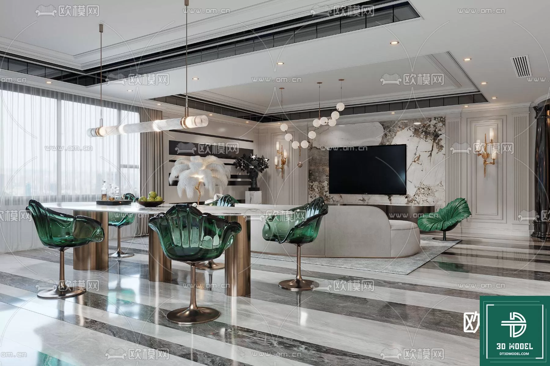 LIVING ROOM 3D SCENES – BLOCKS – 365 – PRO LIVING ROOM 3D SCENES – BLOCKS – 365 – PRO