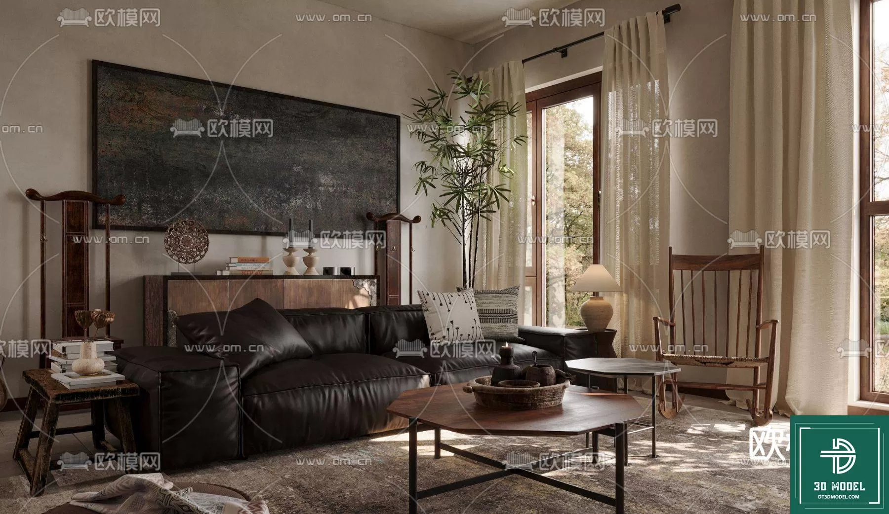 LIVING ROOM 3D SCENES – BLOCKS – 385 – PRO LIVING ROOM 3D SCENES – BLOCKS – 385 – PRO