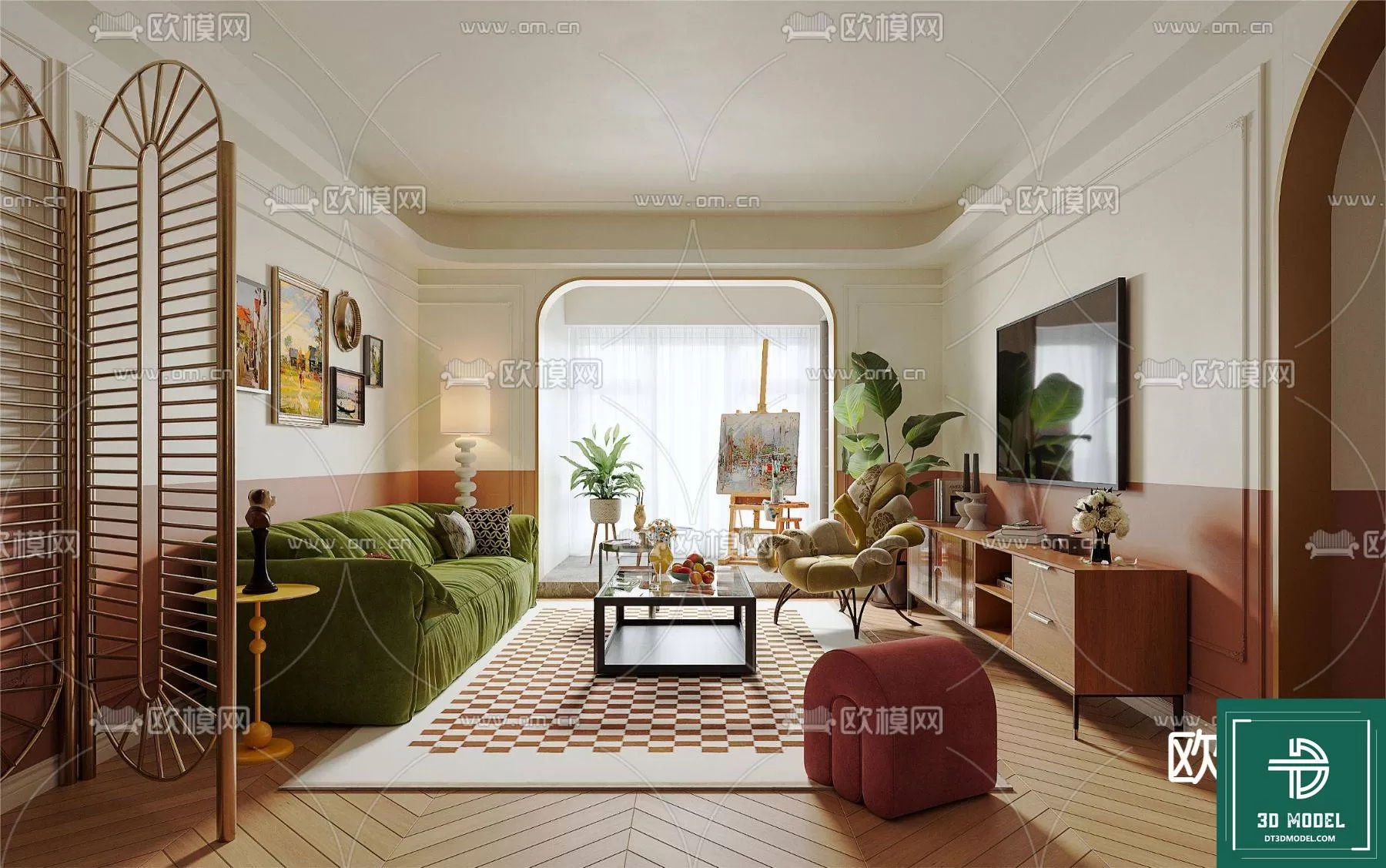 LIVING ROOM 3D SCENES – BLOCKS – 395 – PRO LIVING ROOM 3D SCENES – BLOCKS – 395 – PRO