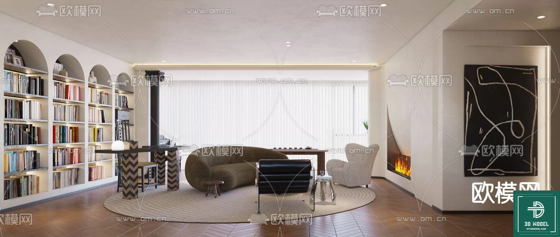 LIVING ROOM 3D SCENES – BLOCKS – 397 – PRO LIVING ROOM 3D SCENES – BLOCKS – 397 – PRO