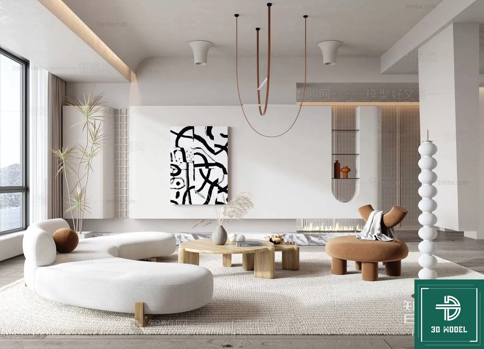 LIVING ROOM 3D SCENES – BLOCKS – 402 – PRO LIVING ROOM 3D SCENES – BLOCKS – 402 – PRO