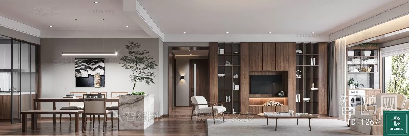 LIVING ROOM 3D SCENES – BLOCKS – 410 – PRO LIVING ROOM 3D SCENES – BLOCKS – 410 – PRO