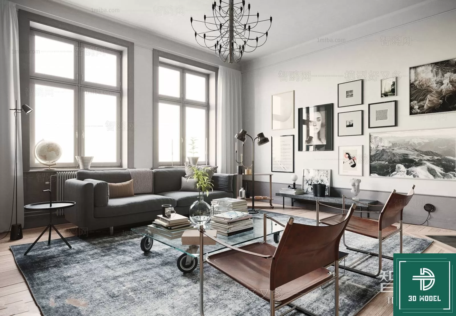 LIVING ROOM 3D SCENES – BLOCKS – 413 – PRO LIVING ROOM 3D SCENES – BLOCKS – 413 – PRO