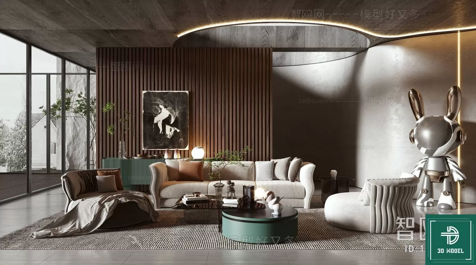 LIVING ROOM 3D SCENES – BLOCKS – 416 – PRO LIVING ROOM 3D SCENES – BLOCKS – 416 – PRO