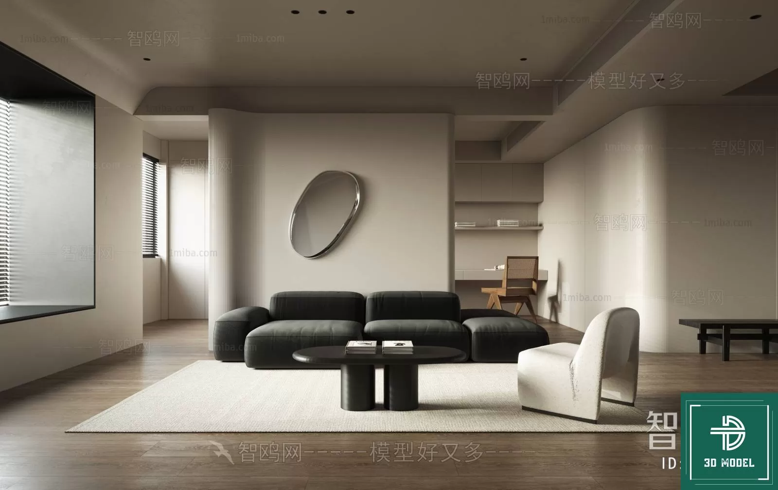 LIVING ROOM 3D SCENES – BLOCKS – 418 – PRO LIVING ROOM 3D SCENES – BLOCKS – 418 – PRO