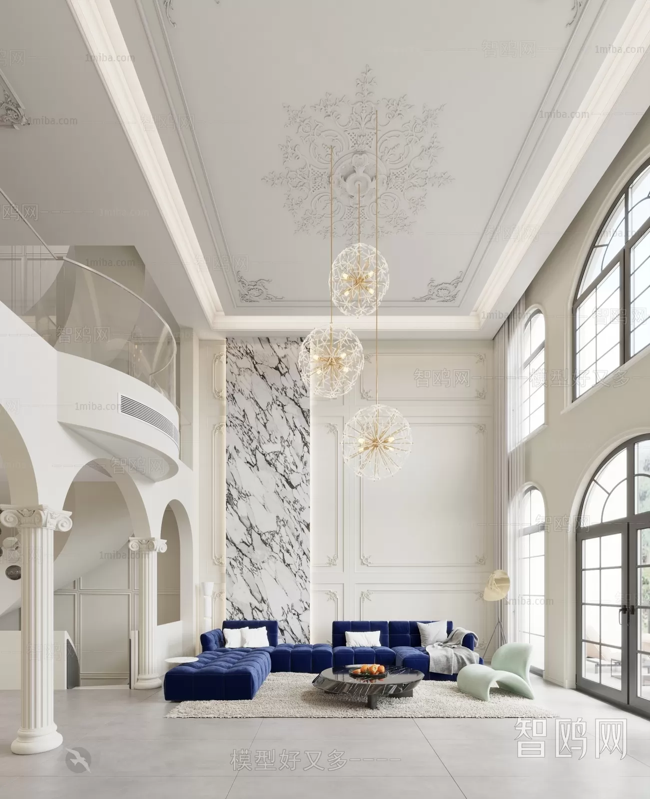 LIVING ROOM 3D SCENES – BLOCKS – 430 – PRO LIVING ROOM 3D SCENES – BLOCKS – 430 – PRO