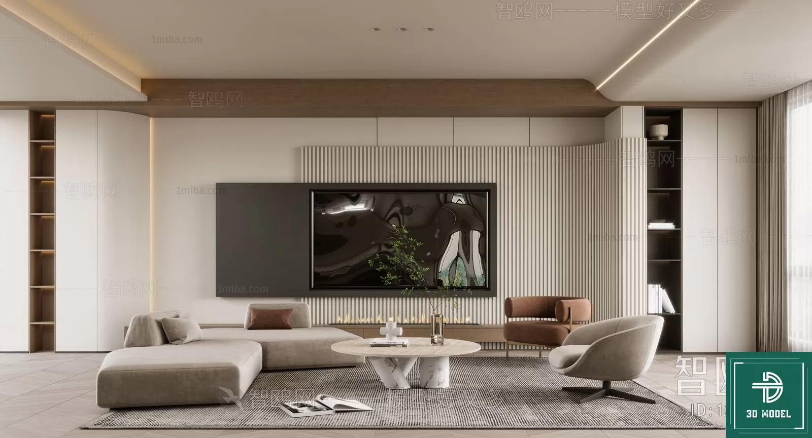 LIVING ROOM 3D SCENES – BLOCKS – 431 – PRO LIVING ROOM 3D SCENES – BLOCKS – 431 – PRO