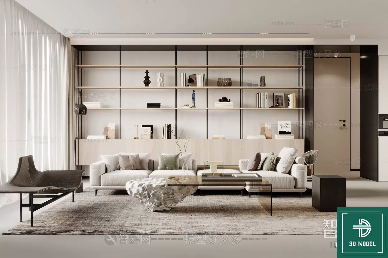 LIVING ROOM 3D SCENES – BLOCKS – 433 – PRO LIVING ROOM 3D SCENES – BLOCKS – 433 – PRO