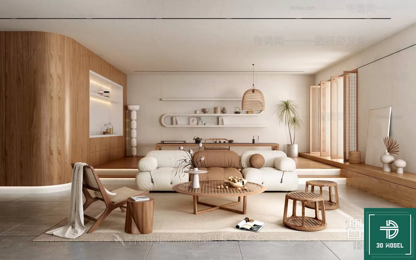 LIVING ROOM 3D SCENES – BLOCKS – 435 – PRO LIVING ROOM 3D SCENES – BLOCKS – 435 – PRO