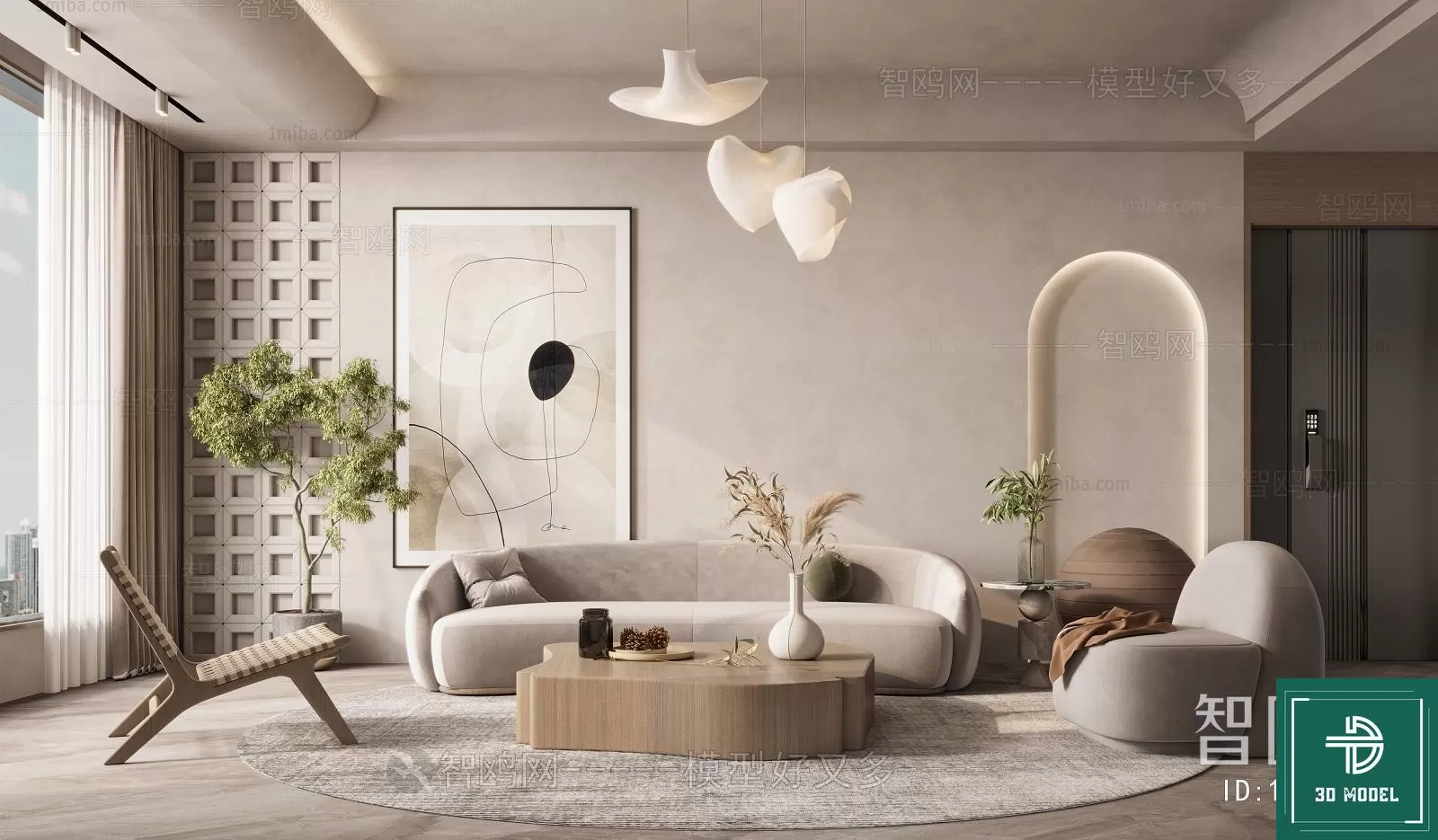 LIVING ROOM 3D SCENES – BLOCKS – 437 – PRO LIVING ROOM 3D SCENES – BLOCKS – 437 – PRO