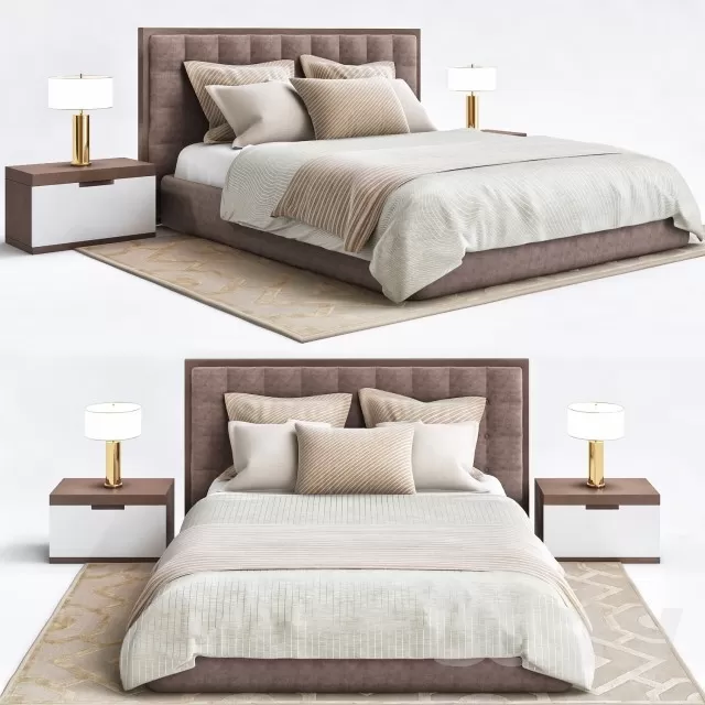 3DSKYMODEL – Bed – 2595
