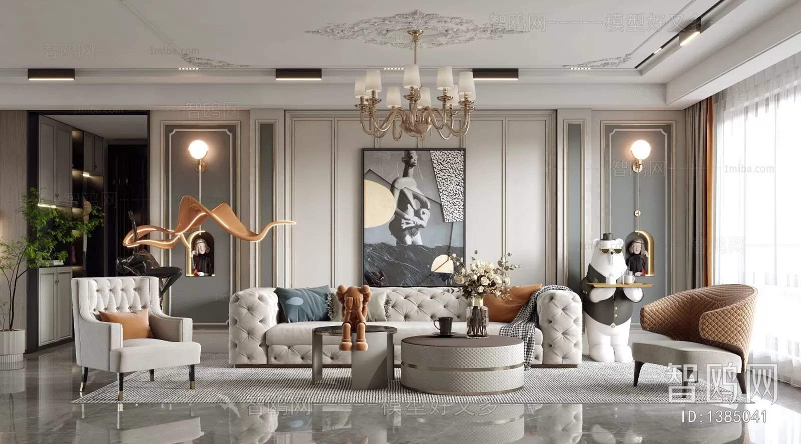 LIVING ROOM 3D SCENES – BLOCKS – 454 – PRO LIVING ROOM 3D SCENES – BLOCKS – 454 – PRO