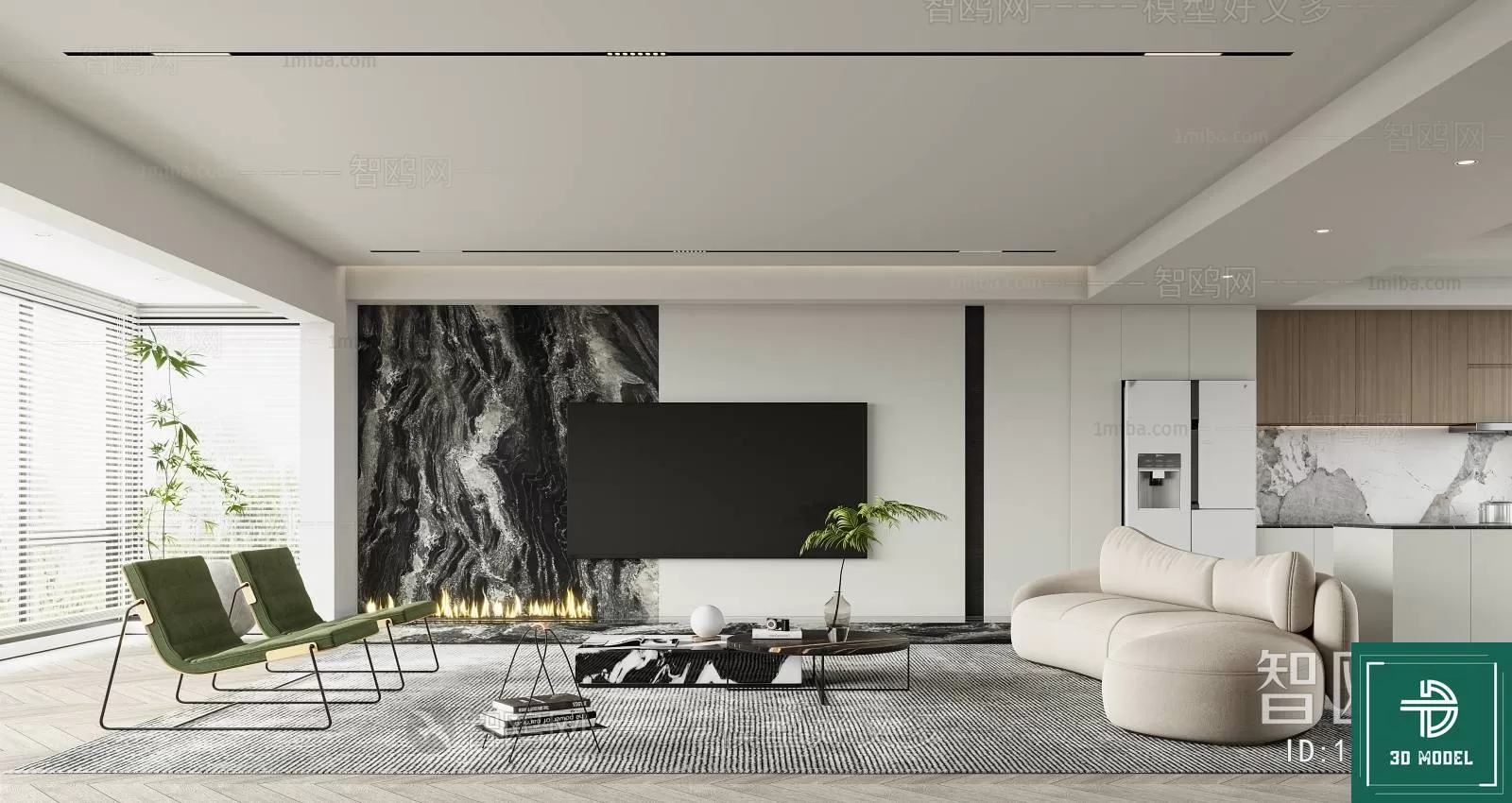 LIVING ROOM 3D SCENES – BLOCKS – 459 – PRO LIVING ROOM 3D SCENES – BLOCKS – 459 – PRO