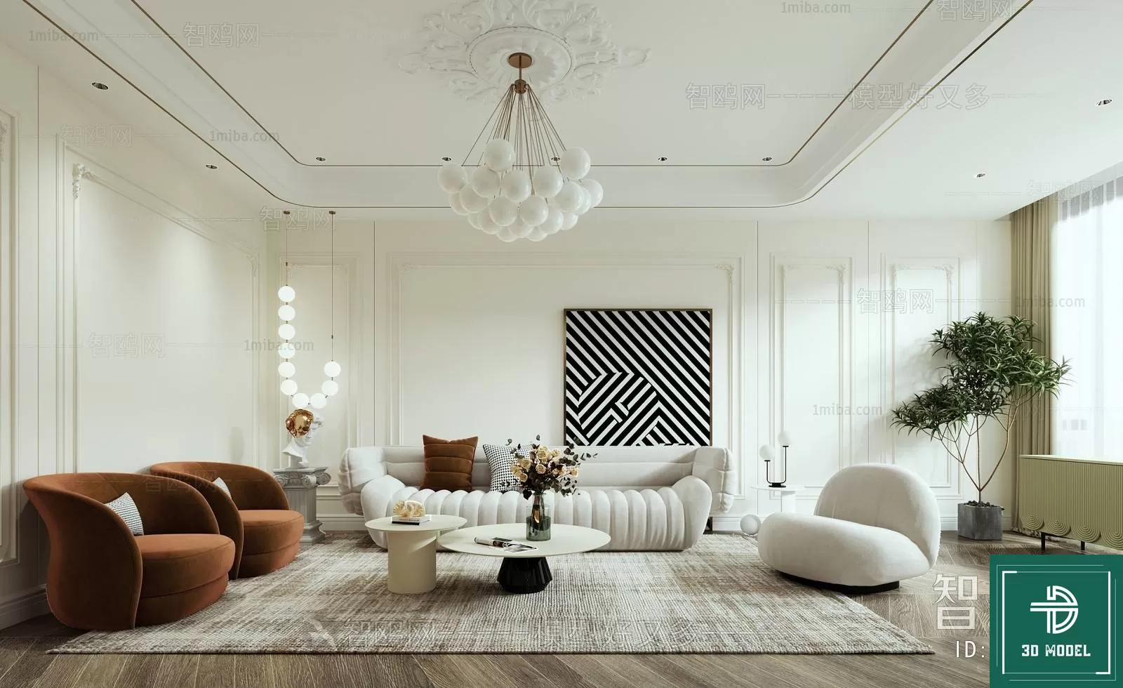 LIVING ROOM 3D SCENES – BLOCKS – 464 – PRO LIVING ROOM 3D SCENES – BLOCKS – 464 – PRO