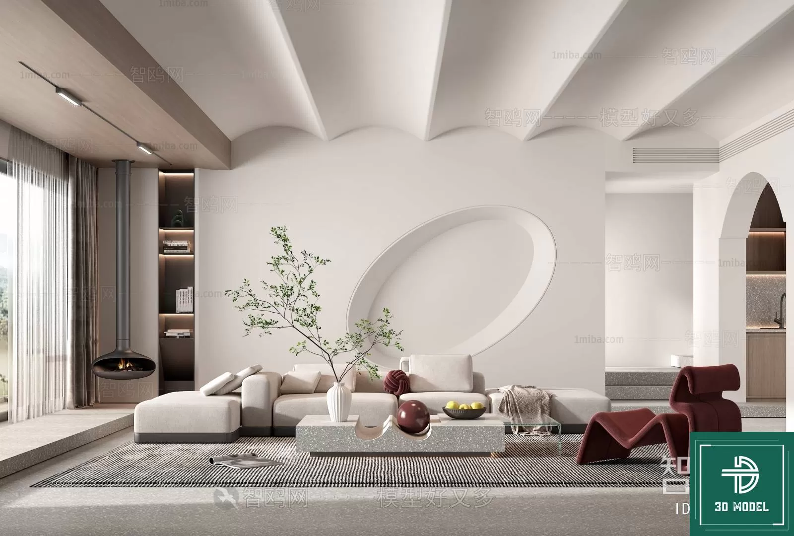 LIVING ROOM 3D SCENES – BLOCKS – 471 – PRO LIVING ROOM 3D SCENES – BLOCKS – 471 – PRO