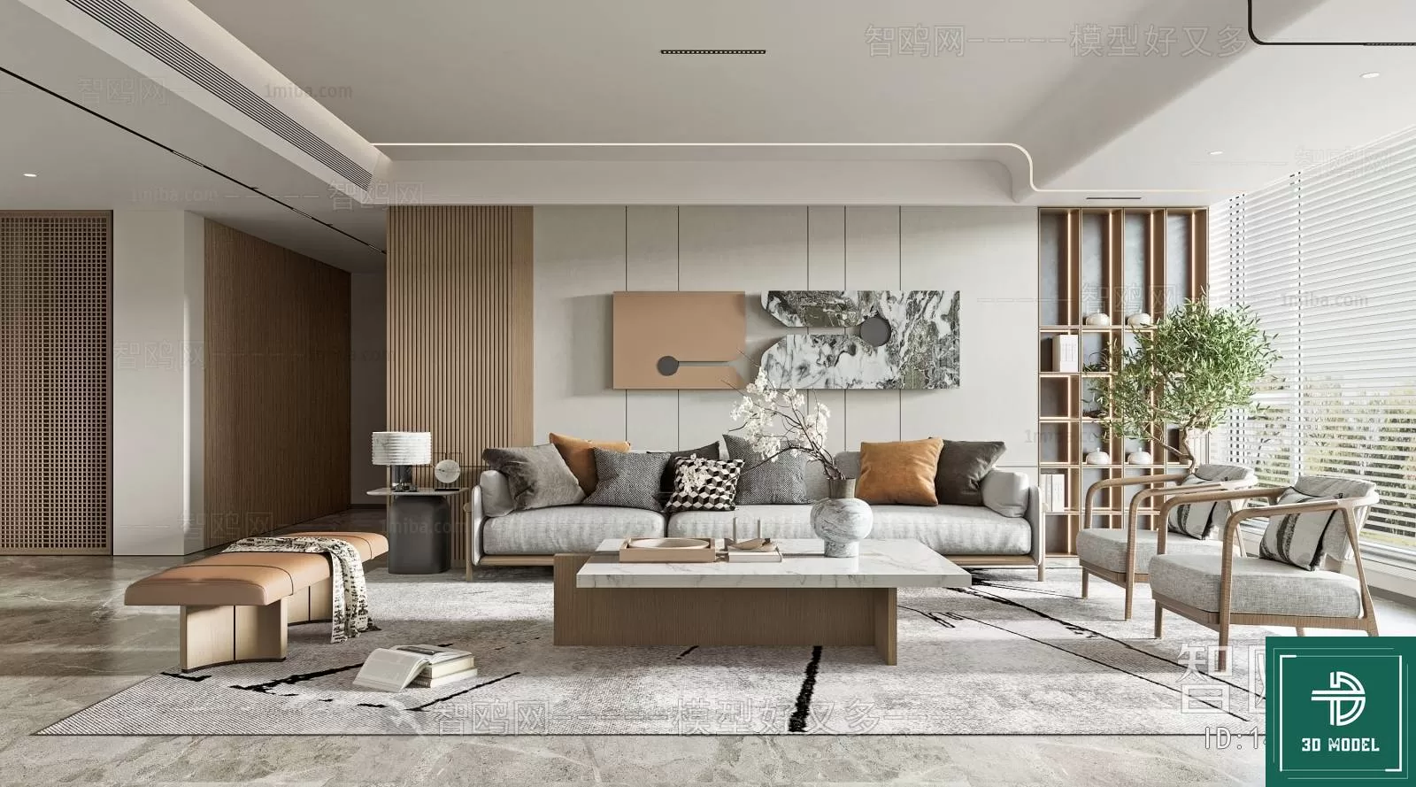 LIVING ROOM 3D SCENES – BLOCKS – 477 – PRO LIVING ROOM 3D SCENES – BLOCKS – 477 – PRO