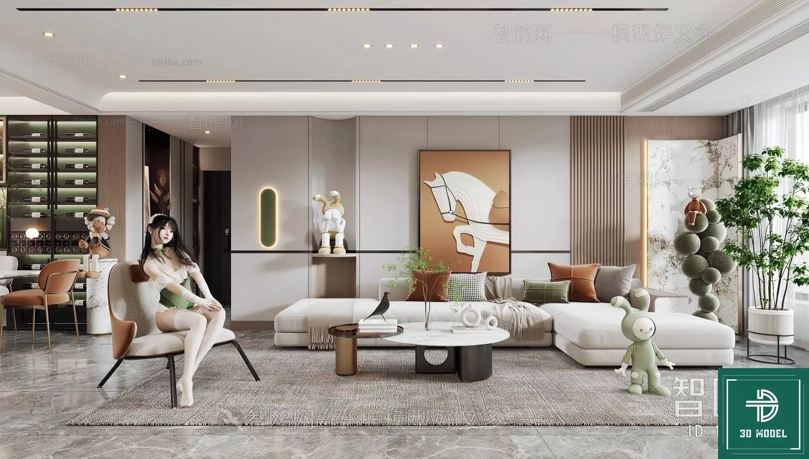 LIVING ROOM 3D SCENES – BLOCKS – 479 – PRO LIVING ROOM 3D SCENES – BLOCKS – 479 – PRO