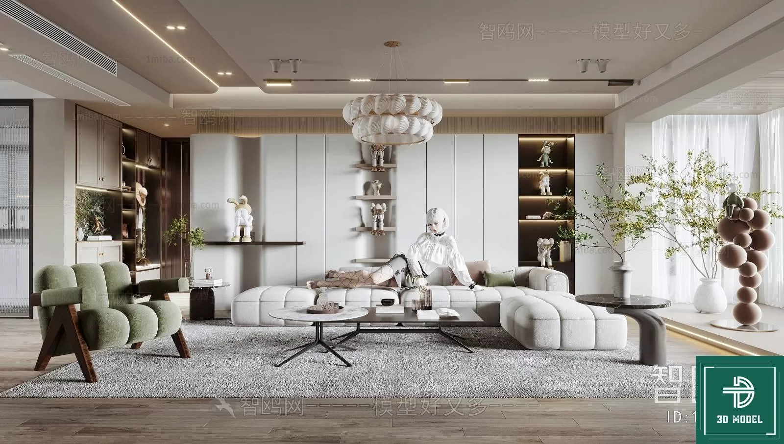 LIVING ROOM 3D SCENES – BLOCKS – 480 – PRO LIVING ROOM 3D SCENES – BLOCKS – 480 – PRO