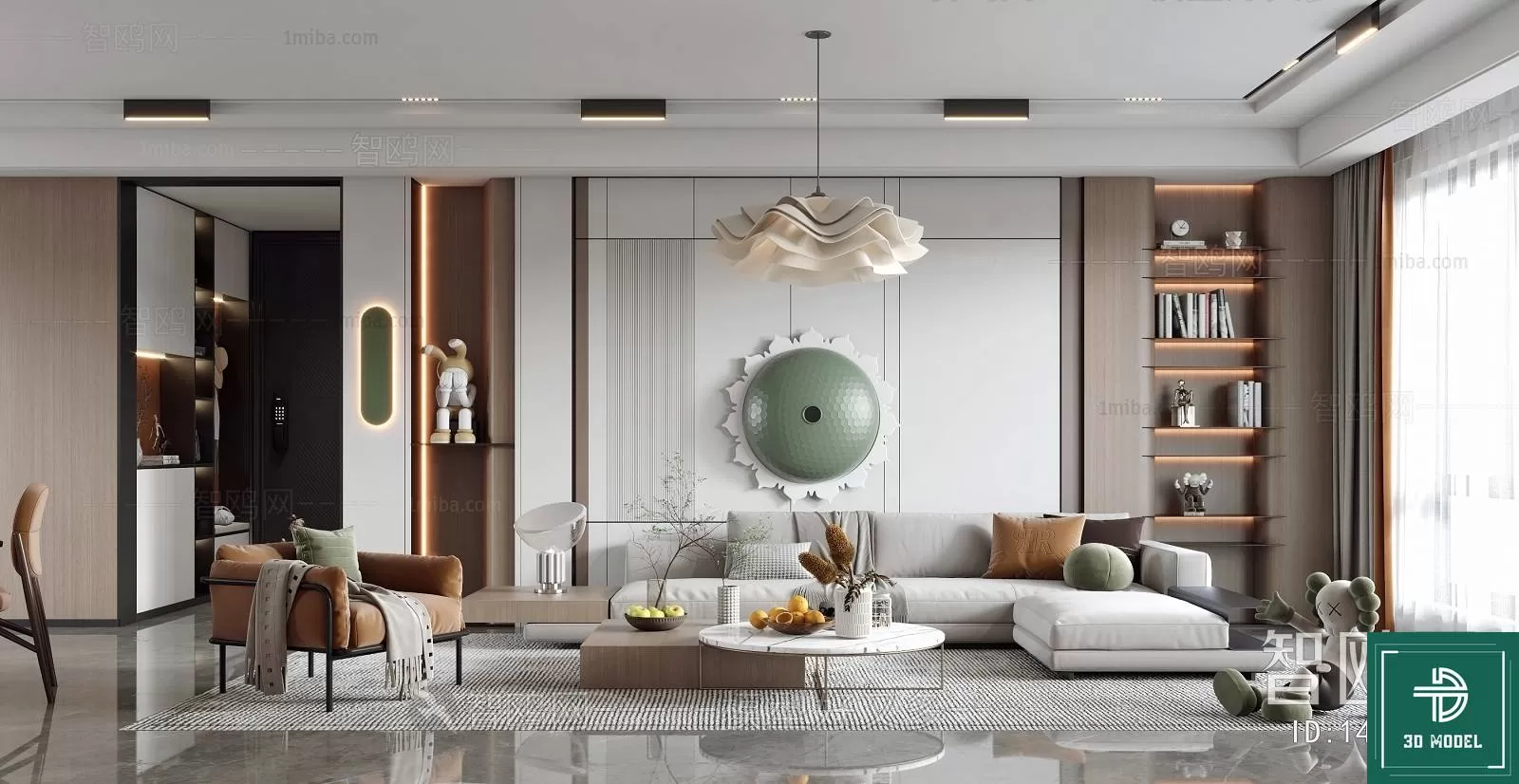 LIVING ROOM 3D SCENES – BLOCKS – 481 – PRO LIVING ROOM 3D SCENES – BLOCKS – 481 – PRO