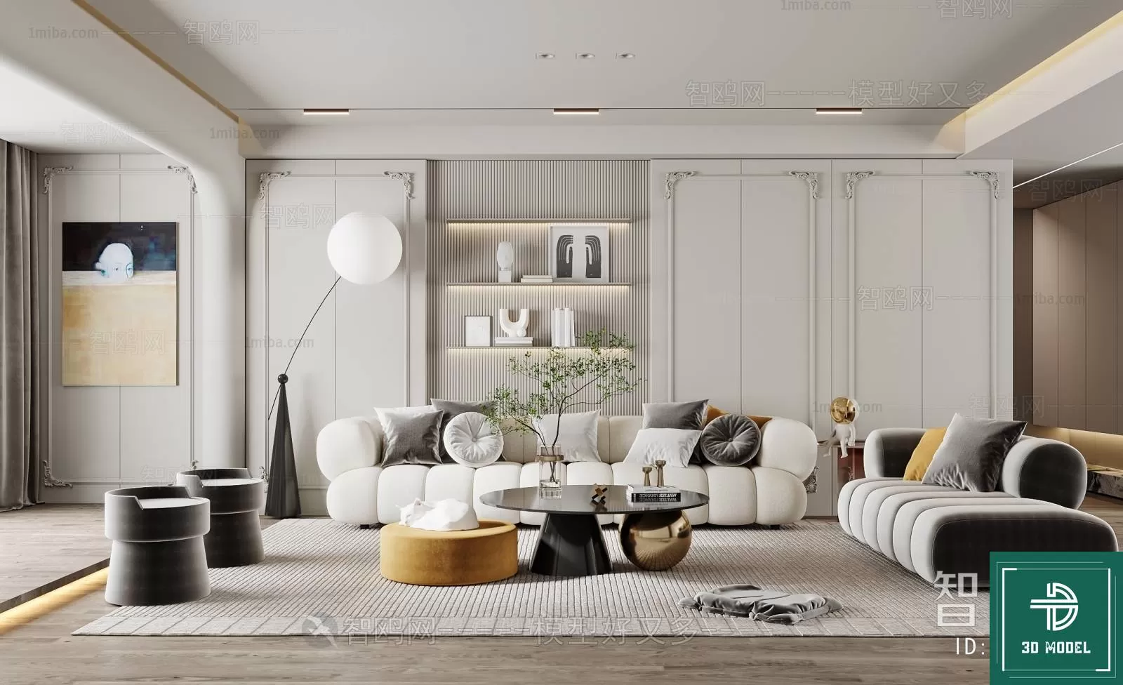 LIVING ROOM 3D SCENES – BLOCKS – 482 – PRO LIVING ROOM 3D SCENES – BLOCKS – 482 – PRO