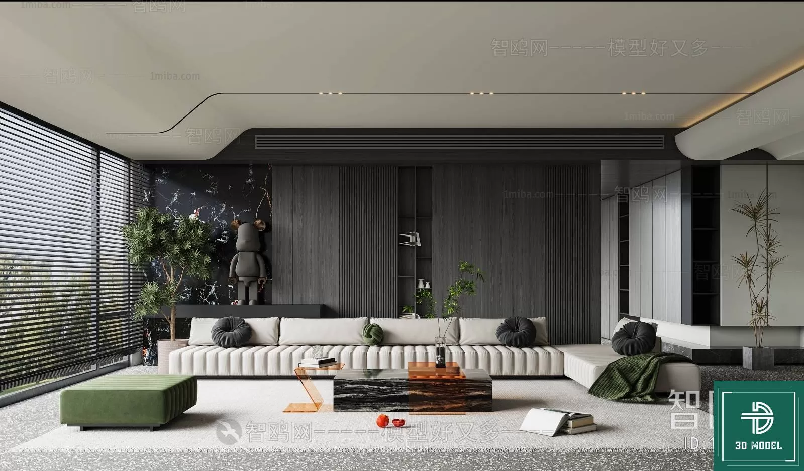 LIVING ROOM 3D SCENES – BLOCKS – 485 – PRO LIVING ROOM 3D SCENES – BLOCKS – 485 – PRO