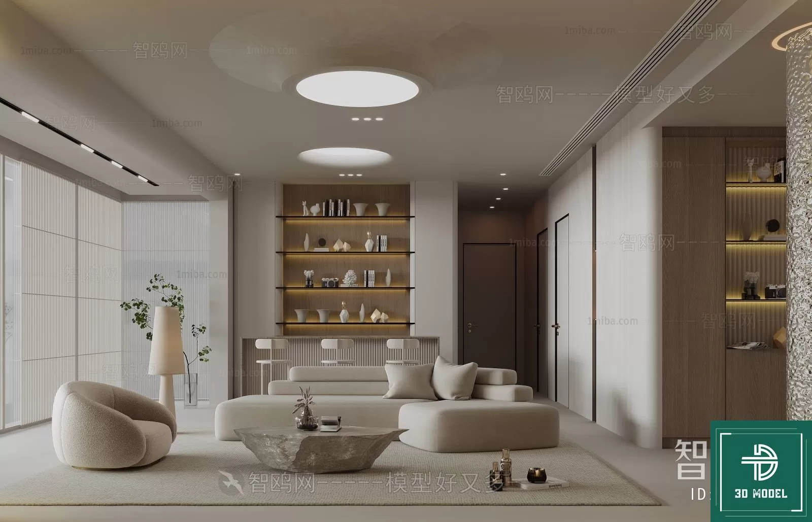 LIVING ROOM 3D SCENES – BLOCKS – 486 – PRO LIVING ROOM 3D SCENES – BLOCKS – 486 – PRO