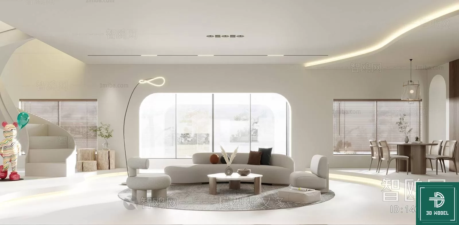 LIVING ROOM 3D SCENES – BLOCKS – 490 – PRO LIVING ROOM 3D SCENES – BLOCKS – 490 – PRO