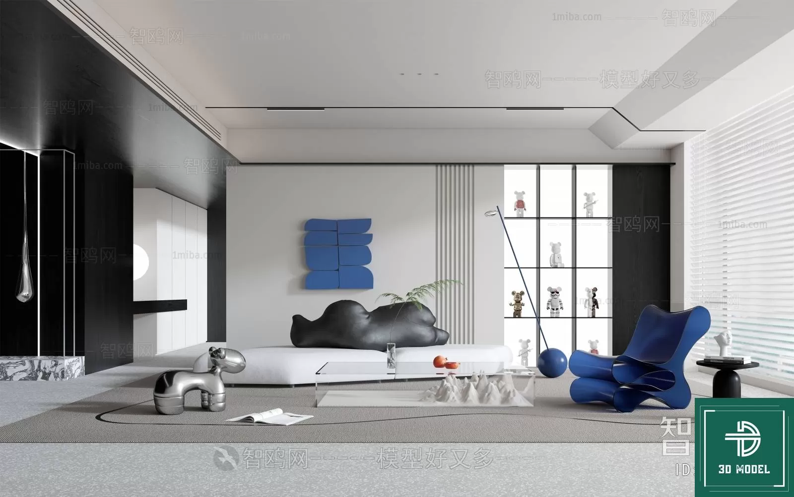 LIVING ROOM 3D SCENES – BLOCKS – 492 – PRO LIVING ROOM 3D SCENES – BLOCKS – 492 – PRO