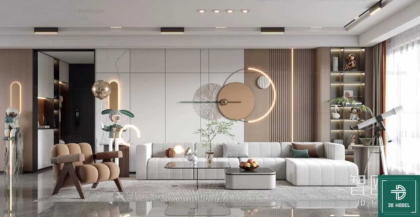 LIVING ROOM 3D SCENES – BLOCKS – 499 – PRO LIVING ROOM 3D SCENES – BLOCKS – 499 – PRO