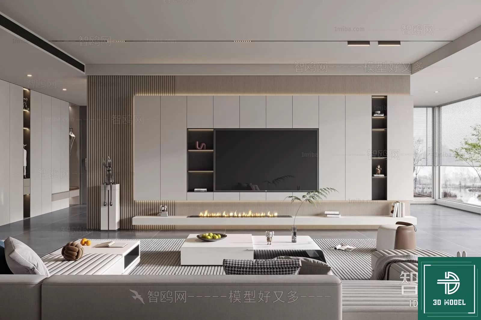 LIVING ROOM 3D SCENES – BLOCKS – 503 – PRO LIVING ROOM 3D SCENES – BLOCKS – 503 – PRO