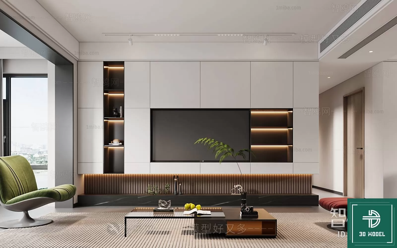 LIVING ROOM 3D SCENES – BLOCKS – 504 – PRO LIVING ROOM 3D SCENES – BLOCKS – 504 – PRO