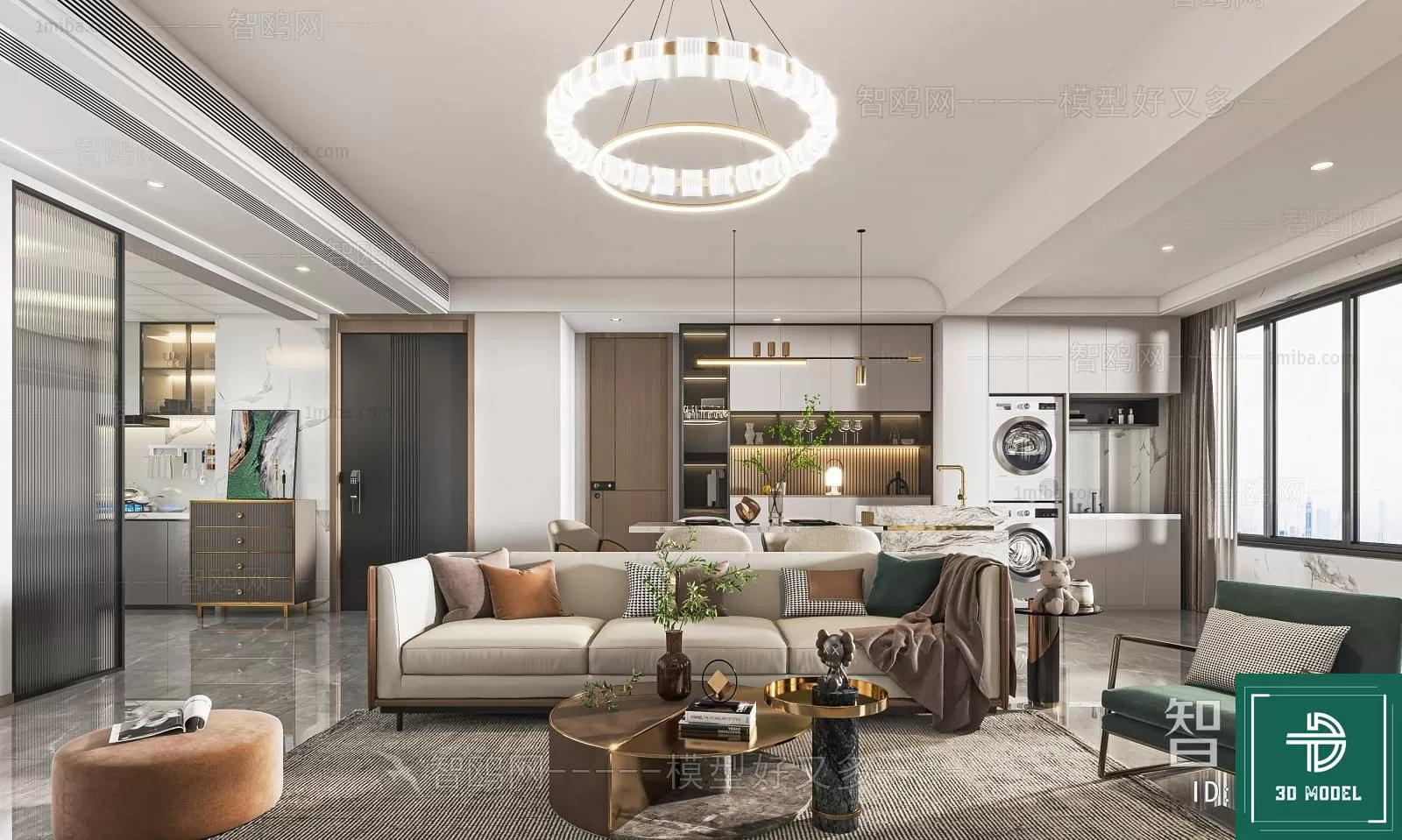 LIVING ROOM 3D SCENES – BLOCKS – 507 – PRO LIVING ROOM 3D SCENES – BLOCKS – 507 – PRO