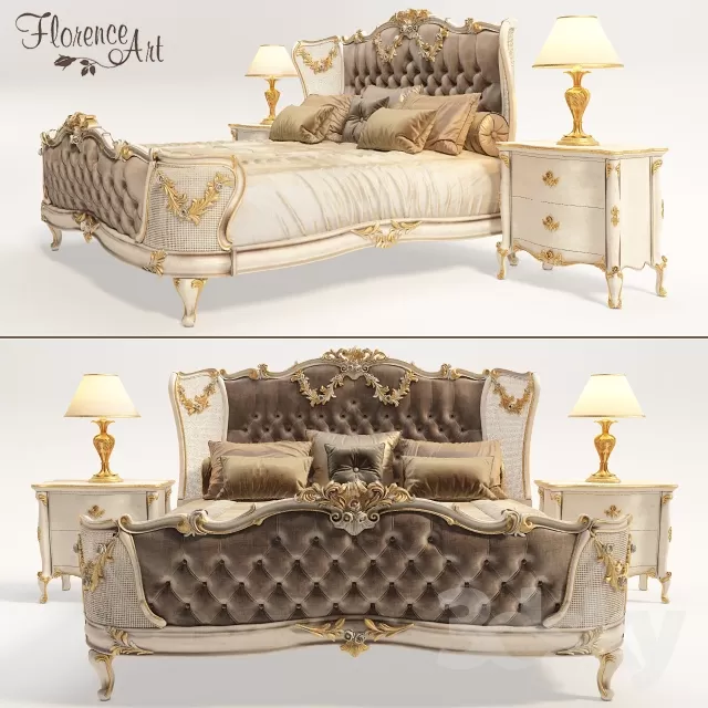 3DSKYMODEL – Bed – 2602