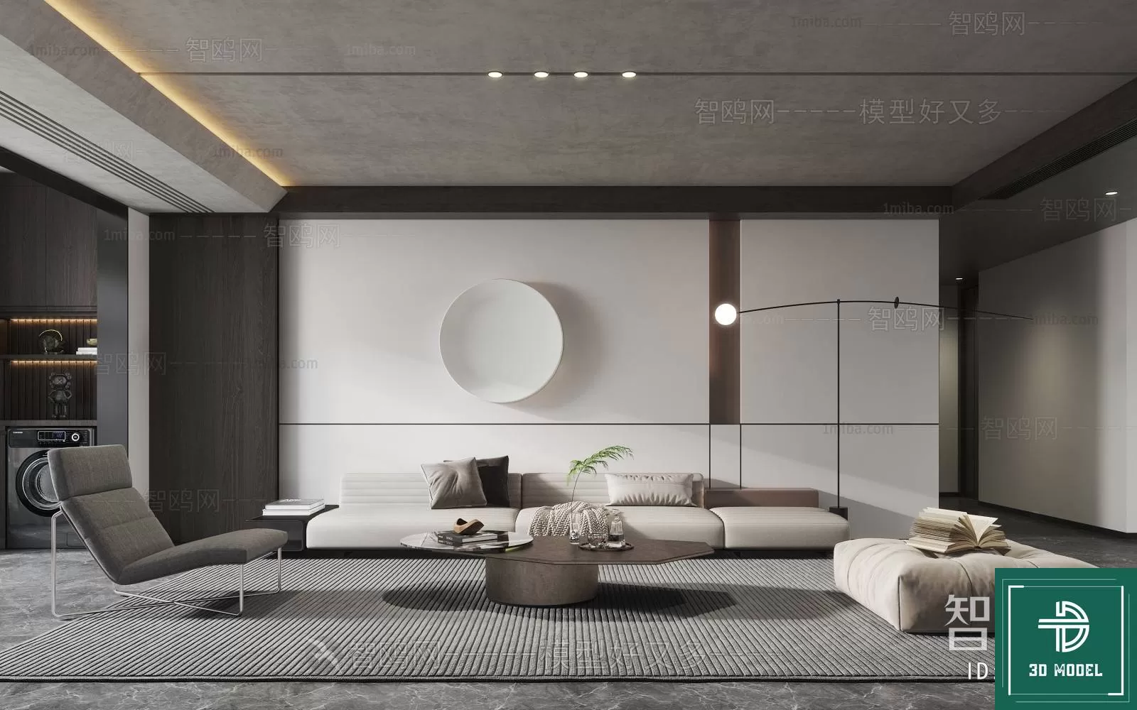 LIVING ROOM 3D SCENES – BLOCKS – 514 – PRO LIVING ROOM 3D SCENES – BLOCKS – 514 – PRO