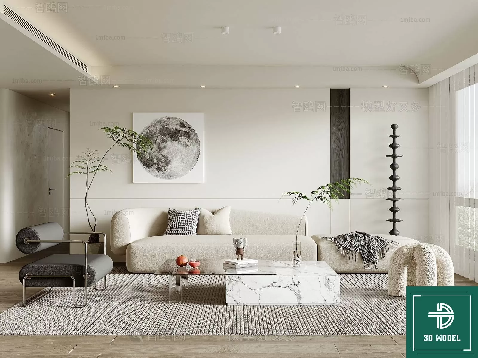 LIVING ROOM 3D SCENES – BLOCKS – 516 – PRO LIVING ROOM 3D SCENES – BLOCKS – 516 – PRO