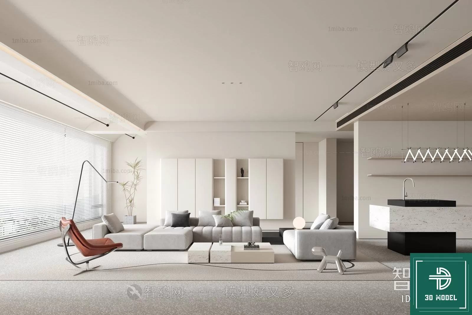 LIVING ROOM 3D SCENES – BLOCKS – 519 – PRO LIVING ROOM 3D SCENES – BLOCKS – 519 – PRO