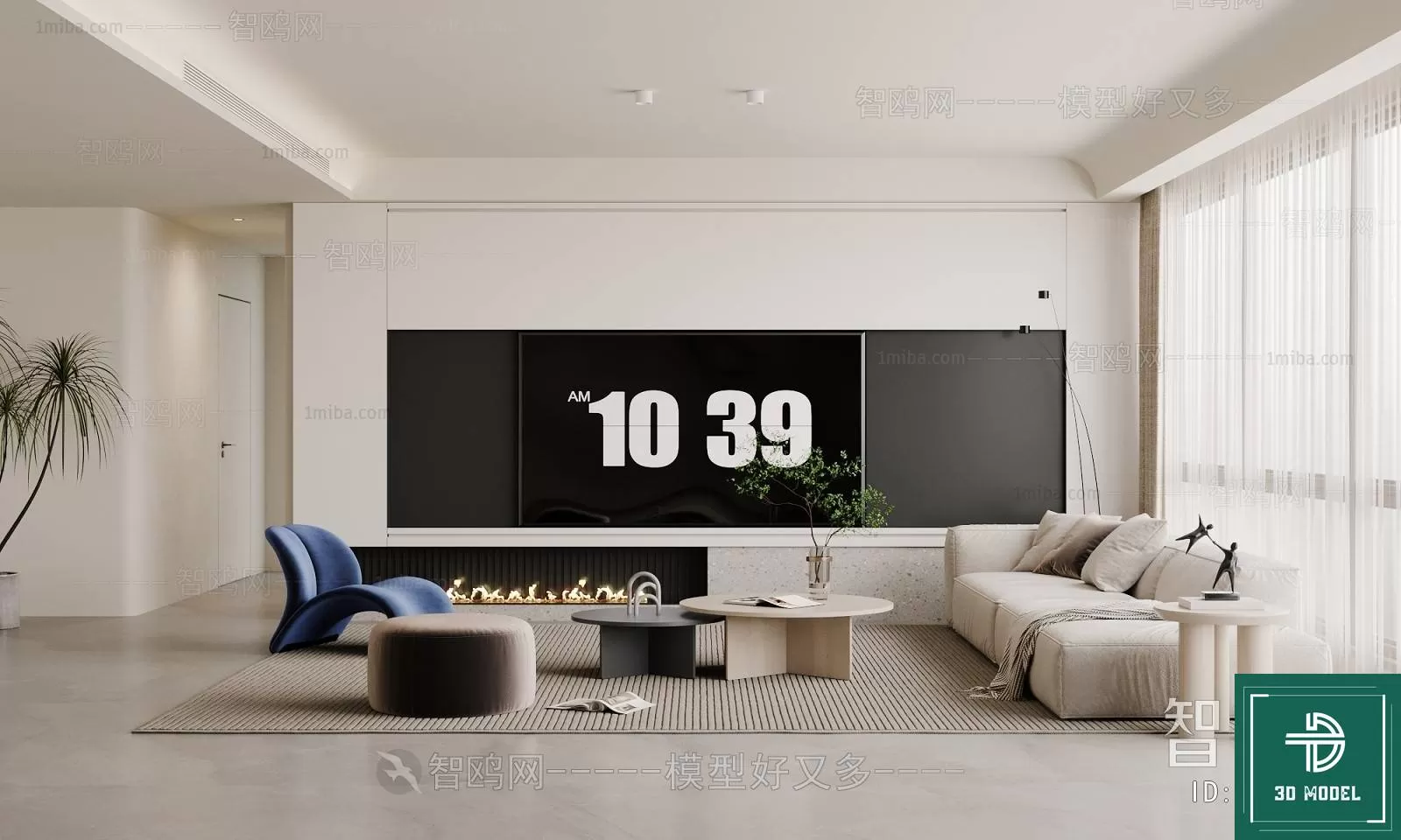 LIVING ROOM 3D SCENES – BLOCKS – 522 – PRO LIVING ROOM 3D SCENES – BLOCKS – 522 – PRO