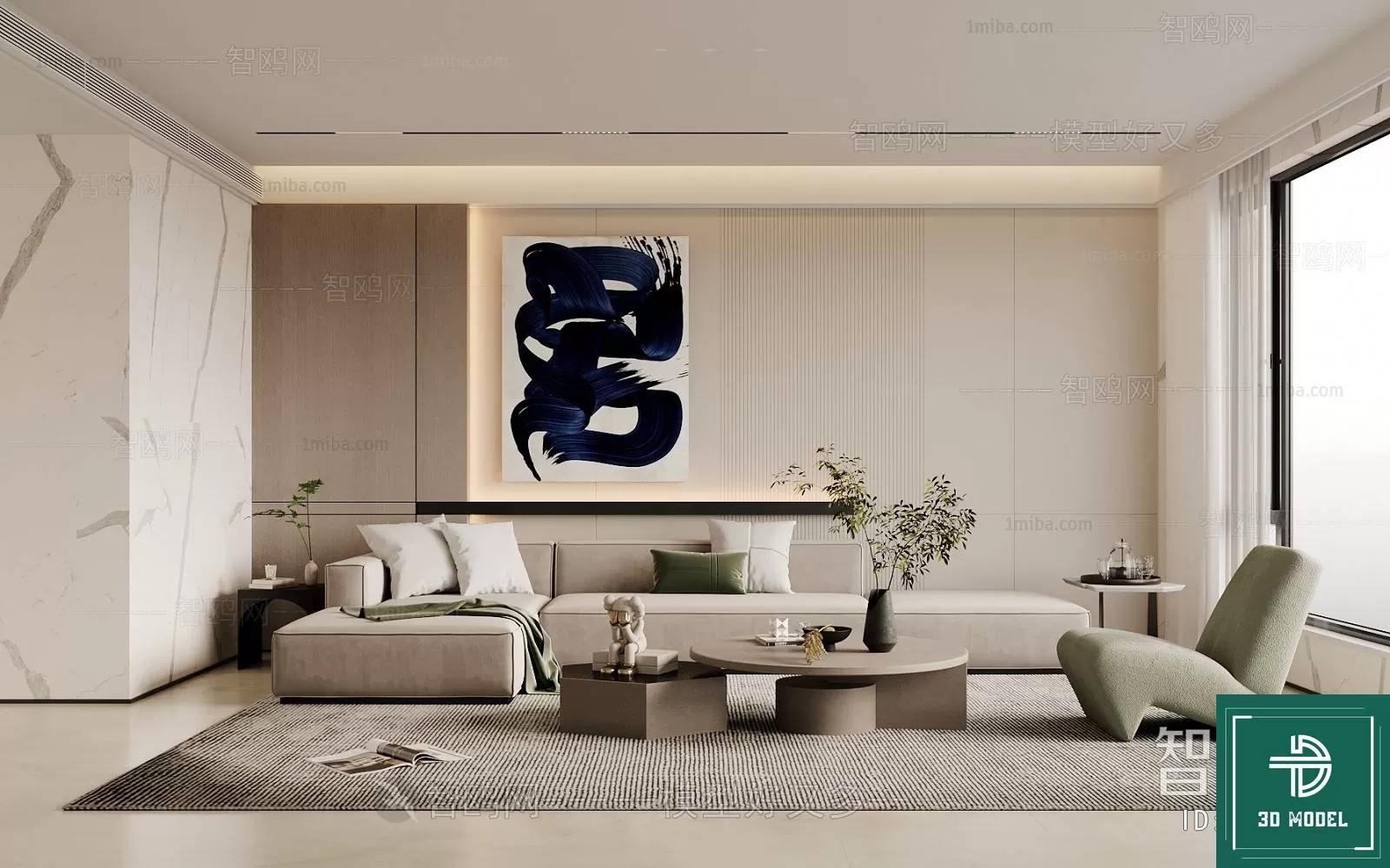 LIVING ROOM 3D SCENES – BLOCKS – 525 – PRO LIVING ROOM 3D SCENES – BLOCKS – 525 – PRO