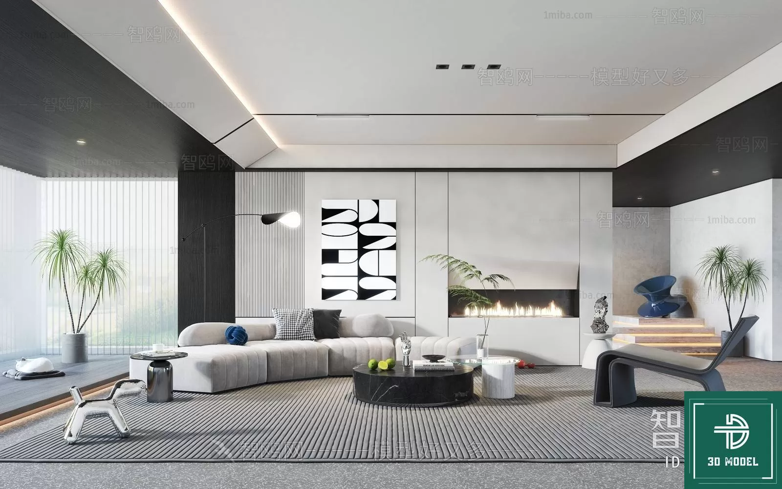 LIVING ROOM 3D SCENES – BLOCKS – 526 – PRO LIVING ROOM 3D SCENES – BLOCKS – 526 – PRO