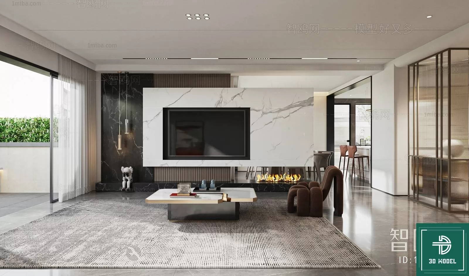 LIVING ROOM 3D SCENES – BLOCKS – 535 – PRO LIVING ROOM 3D SCENES – BLOCKS – 535 – PRO