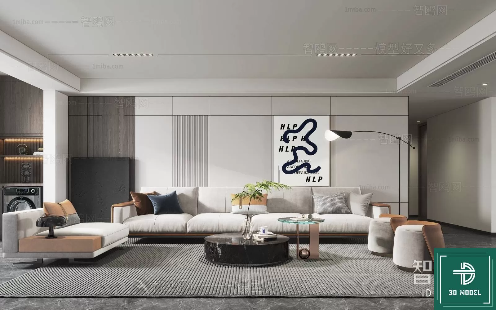 LIVING ROOM 3D SCENES – BLOCKS – 541 – PRO LIVING ROOM 3D SCENES – BLOCKS – 541 – PRO