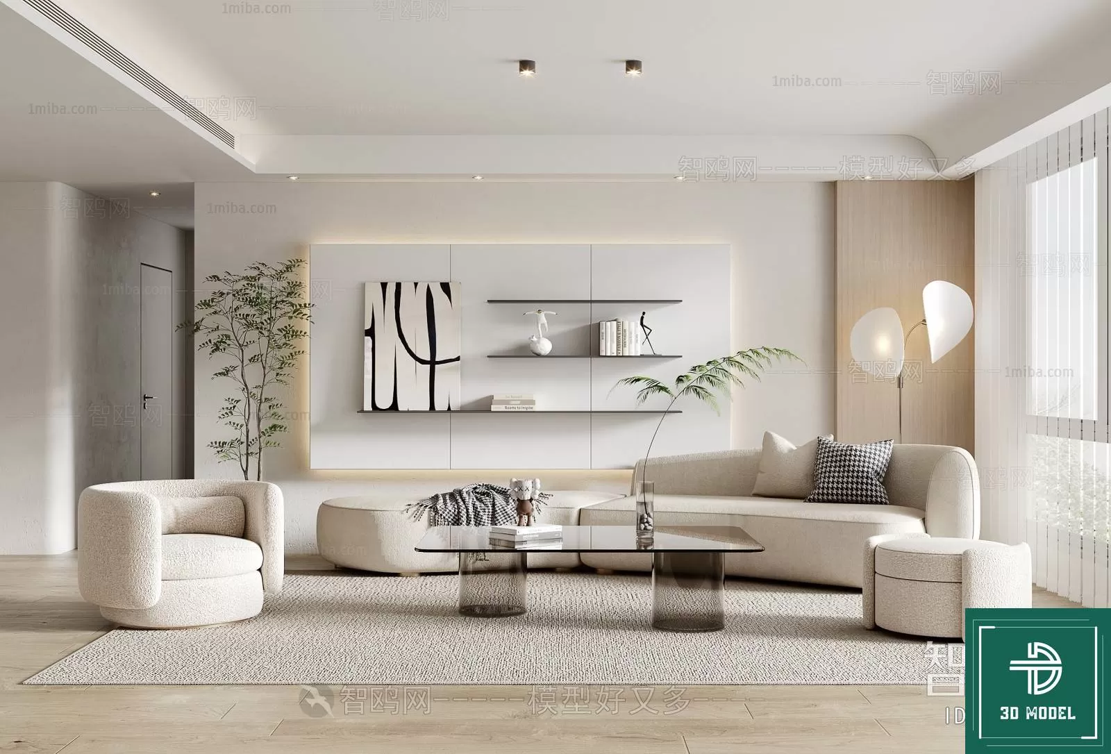 LIVING ROOM 3D SCENES – BLOCKS – 543 – PRO LIVING ROOM 3D SCENES – BLOCKS – 543 – PRO